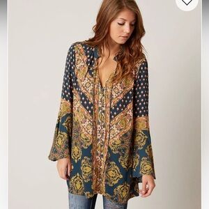 Free People Boho Magic Mystery Tunic Top – Size Small
